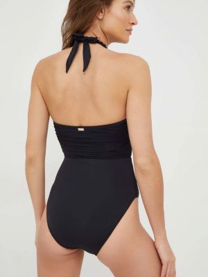 Jednodijelni kupaći kostim Lauren Ralph Lauren crna
