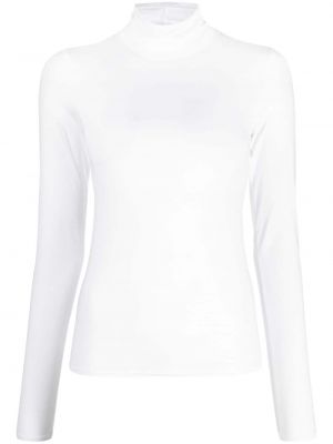 Μπλούζα από ζέρσεϋ Forte_forte λευκό