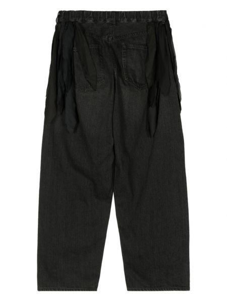 Low waist jeans ausgestellt Undercover schwarz