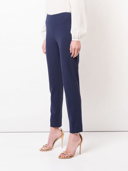 Slim fit kalhoty Ralph Lauren Collection modré