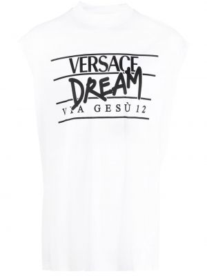 T-shirt con stampa Versace
