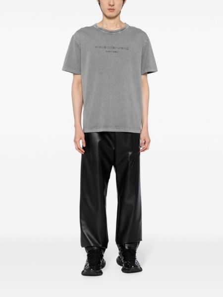 Bavlněné tričko Alexander Wang šedé