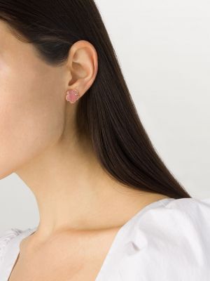 Boucles d'oreilles à imprimé en or rose Pasquale Bruni