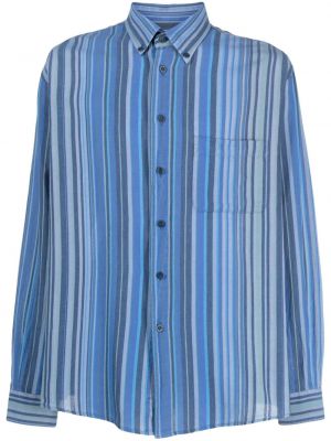 Bavlnená košeľa Missoni Pre-owned modrá