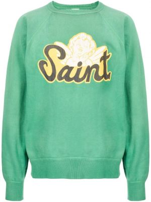Sweatshirt mit print Saint Mxxxxxx grün