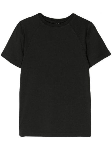 T-krekls ar apaļu kakla izgriezumu Entire Studios melns