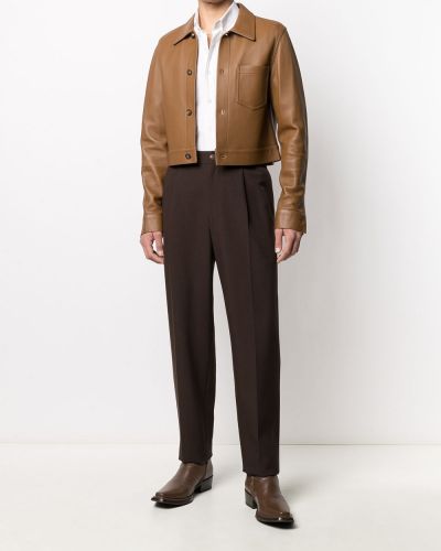 Pantalones Ami Paris marrón