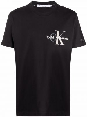 T-shirt Calvin Klein Jeans svart