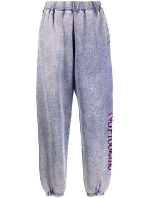 Pantaloni cu imagine Aries violet