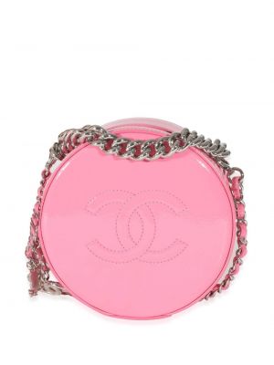 Sac bandoulière avec perles Chanel Pre-owned rose