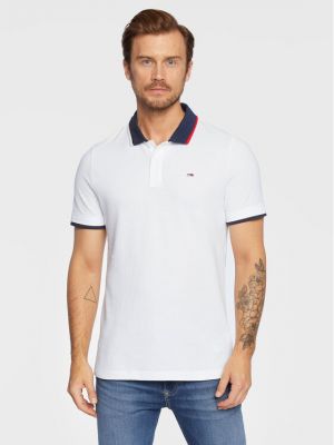 Polo Tommy Jeans bianco