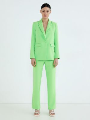 Зеленый пиджак с длинным рукавом с карманами Y.a.s.