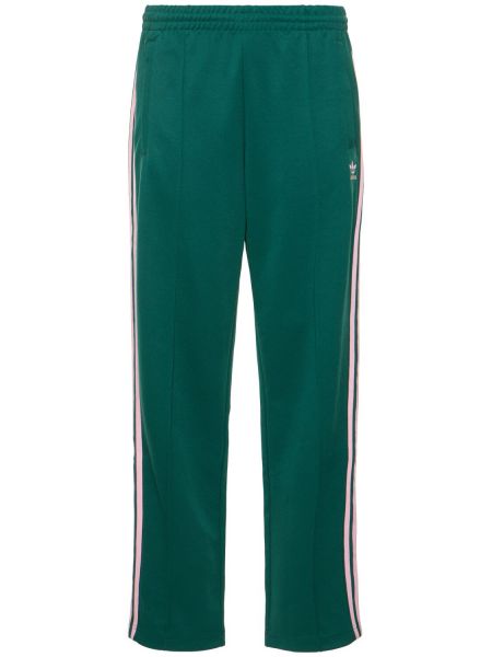 Voľné nohavice Adidas Originals zelená