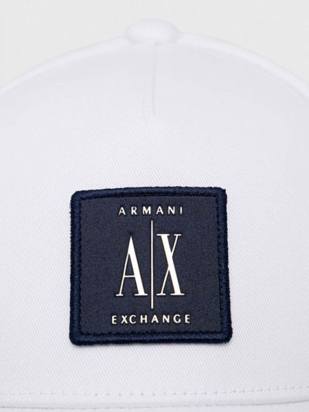 Șapcă din bumbac Armani Exchange