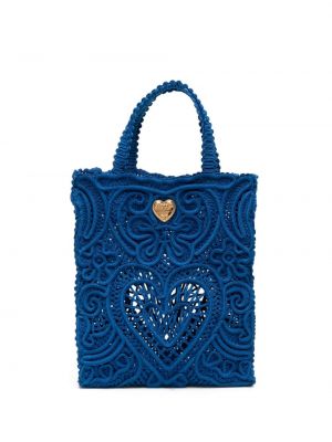 Mežģīņu shopper soma Dolce & Gabbana