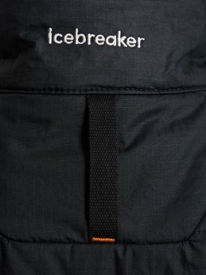 Вълнен елек с изолация Icebreaker черно
