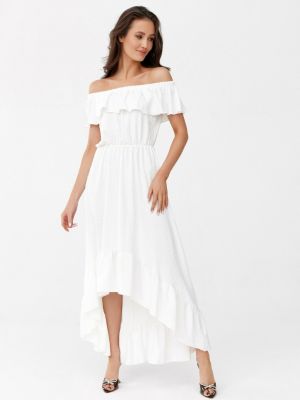 Длинное платье Roco Fashion белое
