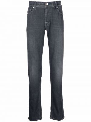 Slank lav midje stretch jeans Sartoria Tramarossa grå