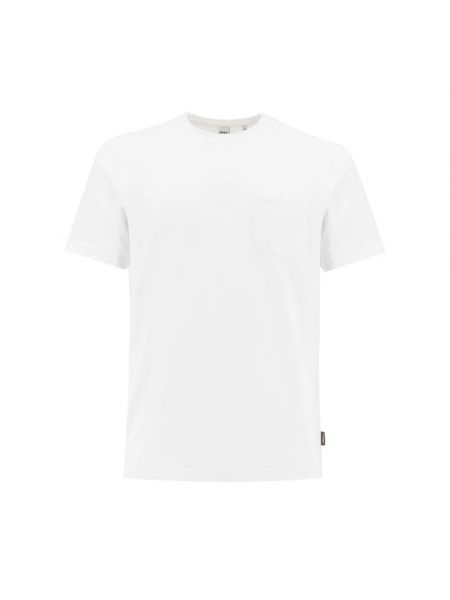 Koszulka slim fit Aspesi biała