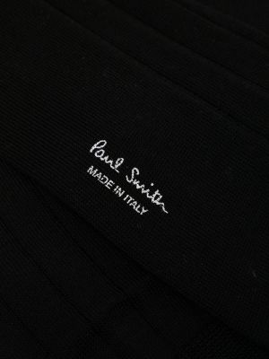 Chaussettes à imprimé Paul Smith noir