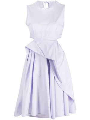 Asymetrické šaty Cecilie Bahnsen fialová