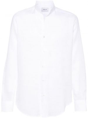 Λινό πουκάμισο D4.0 λευκό
