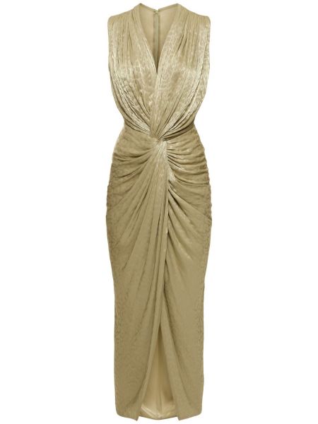 Midi ruha Costarellos aranyszínű