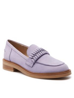 Loafers chunky Caprice violet