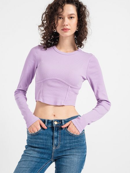 Блузка Only фиолетовая