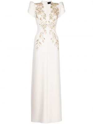 Broderet maxi kjole Jenny Packham