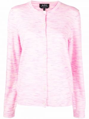 Melange strikkegenser A.p.c. rosa