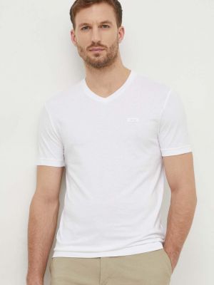 Тениска с дълъг ръкав Calvin Klein бяло