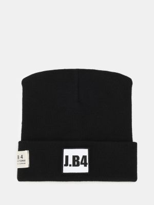 Черная шапка J.b4