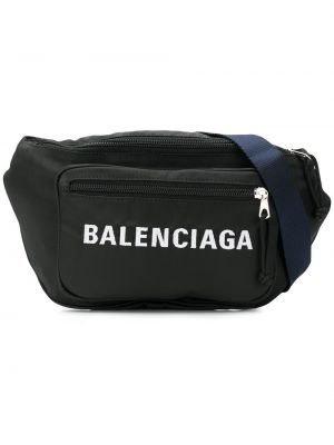 Crossbody torbica Balenciaga črna