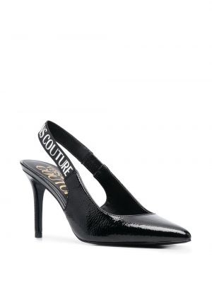 Escarpins à bouts pointus Versace Jeans Couture noir