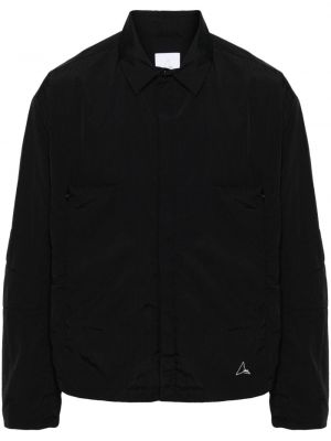 Košeľa s potlačou Roa čierna