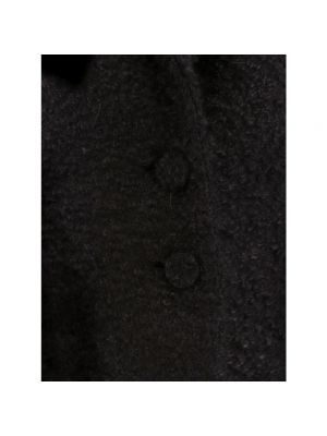 Chaqueta de lana plisada Givenchy negro