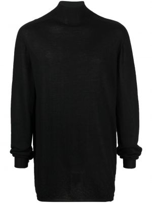 Oversized turtleneck Rick Owens svart