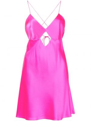 Mini šaty Michelle Mason ružová
