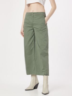 Pantalon plissé Drykorn vert