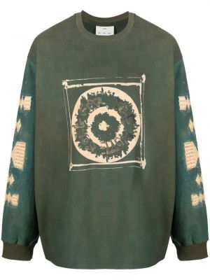 Sweatshirt mit print Song For The Mute grün