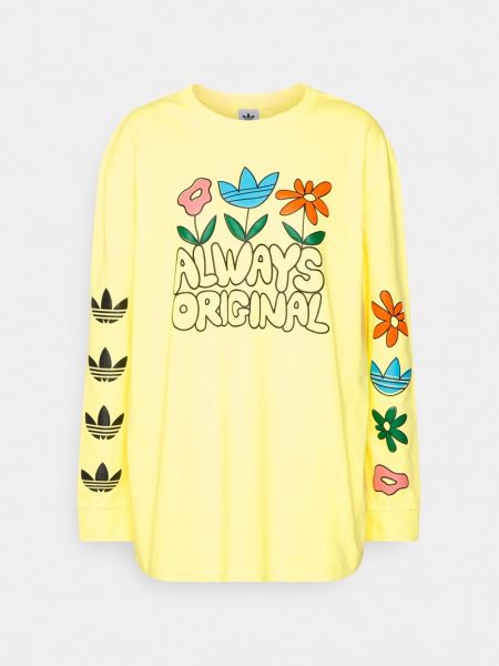 Bluzka Adidas Originals żółta