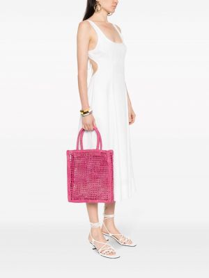 Shopper kabelka Manebi růžová