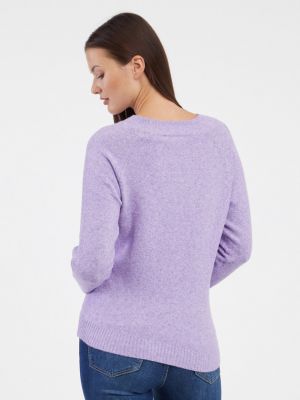 Sweter Vero Moda fioletowy