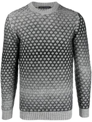 Džemper s prijelazom boje Daniele Alessandrini siva