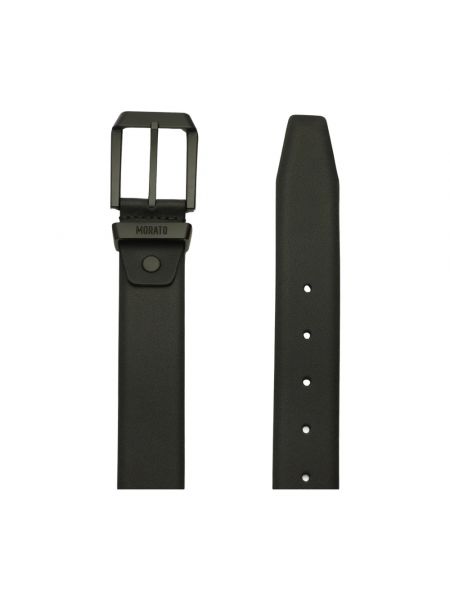 Cinturón de cuero con hebilla Antony Morato negro