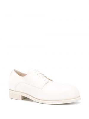 Zapatos derby Guidi blanco