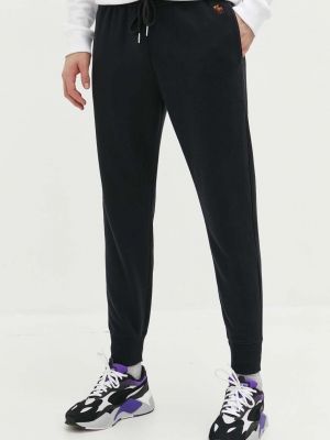 Spodnie sportowe Abercrombie & Fitch czarne
