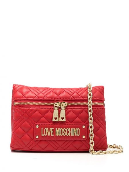 Kjedeposer Love Moschino rød