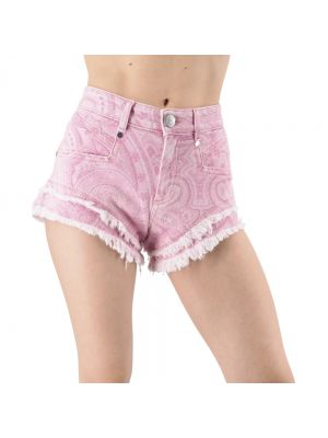 Jeans shorts Gaëlle Paris pink